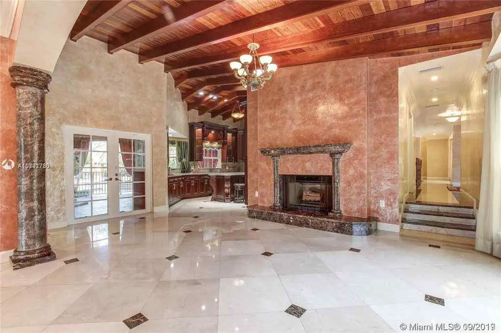Picture of Jorge Masvidal's mansion in Miami, Florida's Kendall community.