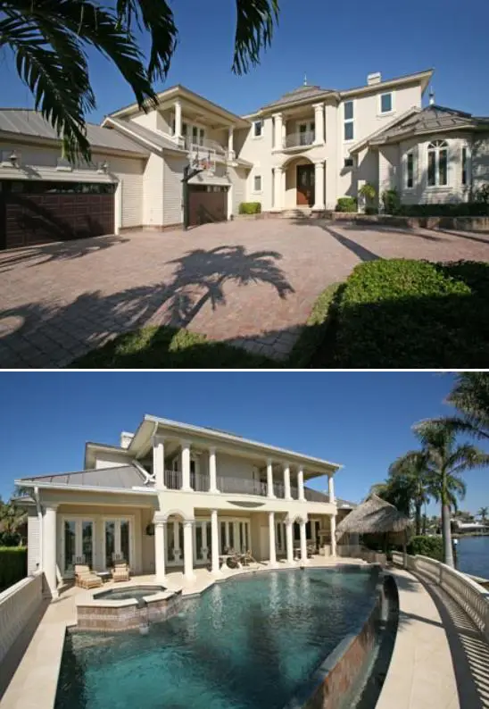 Larry Bird's house Naples, Florida.