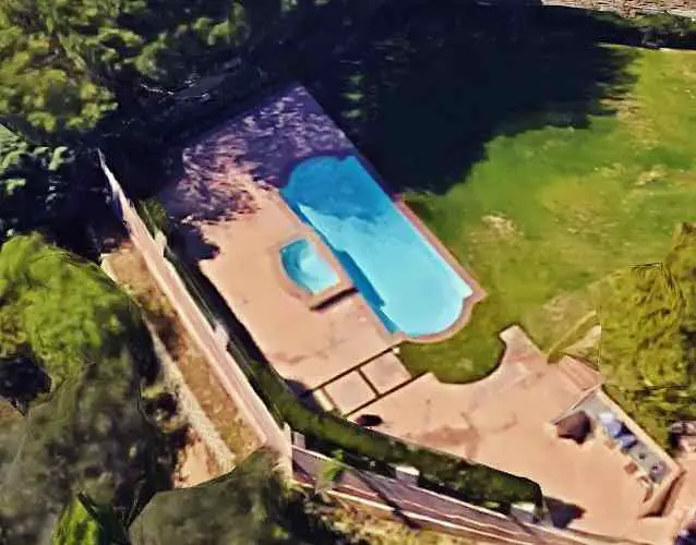 Nicki Minaj's Swimming Pool Beverly Hills
