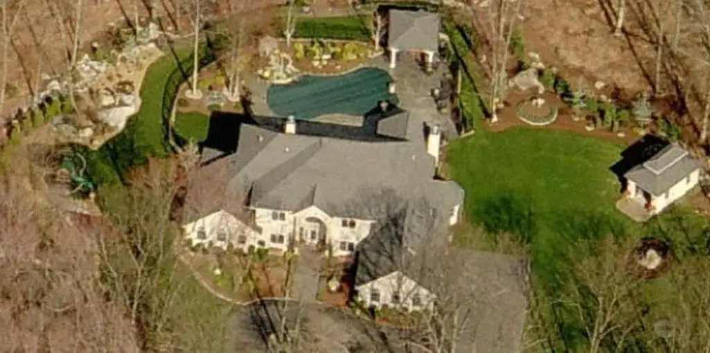 Randy Moss' house Lincoln, RI. Aerial pictures of Randy Moss Lincoln, Rhode Island home.
