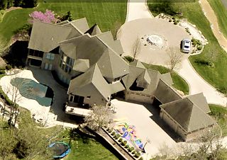 Picture of Randy Orton's 7,437 square-foot home in O'Fallon, Missouri