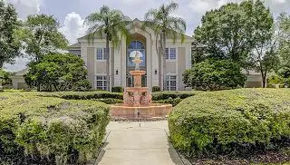 Picture of NFL star Shaquil Barrett former rental home in Lutz, Florida