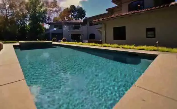 Viola Davis' Swimming Pool Toluca Lake
