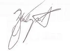 Zendaya Coleman's signature