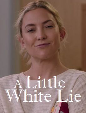 This is an image of Kate Hudson and Michael Shannon from A Little White Lie 2023 Movie HBO with text that reads A Little White Lie 2023 Movie HBO