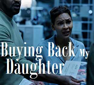 This is a picture of Meagan Good starring in the 2023 movie Buying Back My Daughter