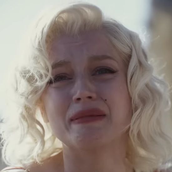 An image of Blonde A Netflix Movie Starring Ana de Armas.