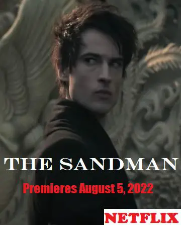 An image of Countdown to The Sandman a Netflix Series starring Tom Sturridge.