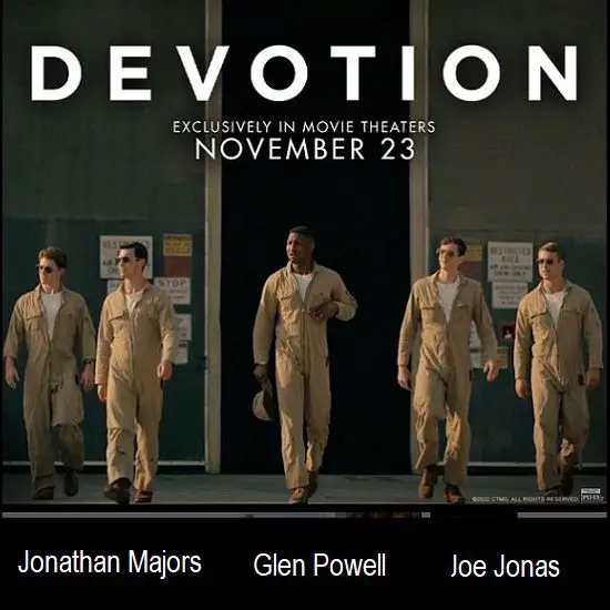 An image of Devotion An Action War Drama Movie.