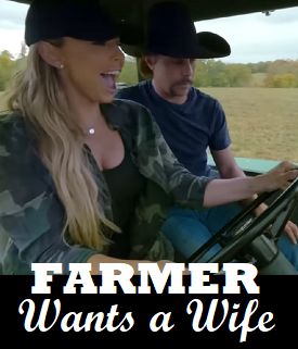 This is an image of Farmer Wants a Wife with text that reads Farmer Wants a Wife