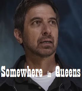 This is an image of Ray Romano from Somewhere in Queens 2023 Movie with text that reads Somewhere in Queens