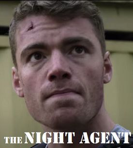 This is an image of The Night Agent with text that reads The Night Agent