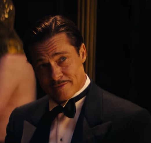 An image of Babylon Movie Starring Brad Pitt and Margot Robbie 2022.