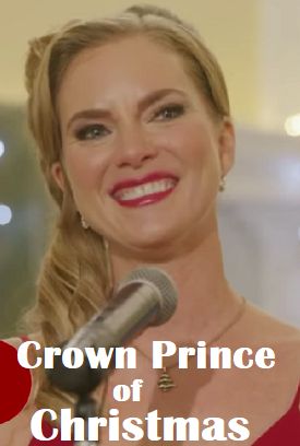 This is an image of Cindy Busby Jilon VanOver with text that reads Crown Prince of Christmas