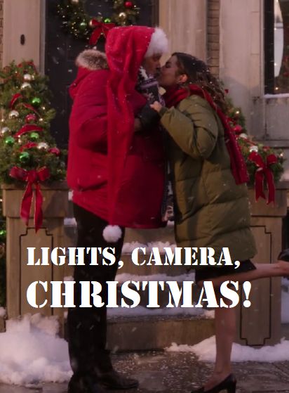 This is a screen capture picture from the movie Our Lights, Camera, Christmas