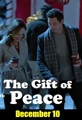 This is an image of Nikki DeLoach with text that reads The Gift of Peace